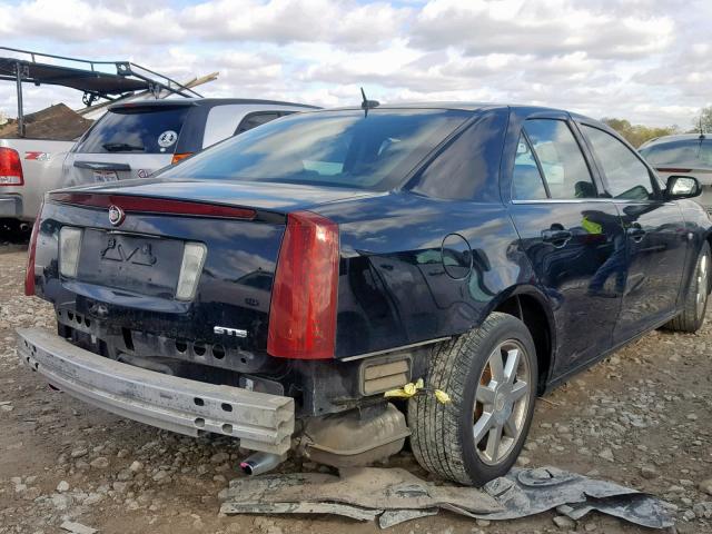 1G6DW677850173670 - 2005 CADILLAC STS BLACK photo 4