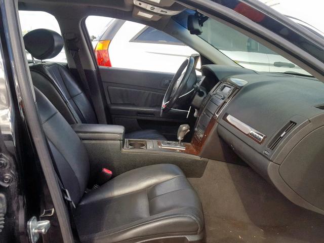 1G6DW677850173670 - 2005 CADILLAC STS BLACK photo 5