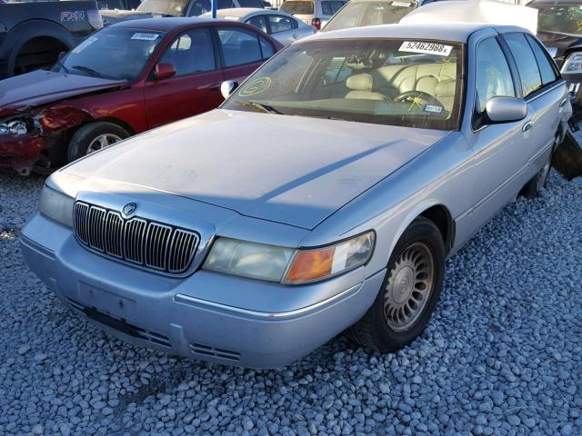 2MEFM75W5YX717218 - 2000 MERCURY GRAND MARQ SILVER photo 2