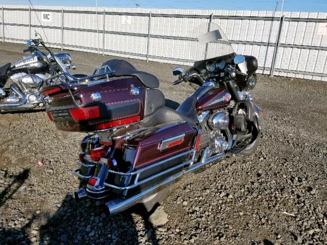 1HD1FCW135Y638884 - 2005 HARLEY-DAVIDSON FLHTCUI PURPLE photo 4