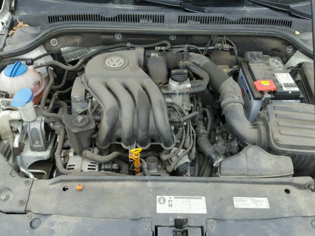 3VW2K7AJ4CM470615 - 2012 VOLKSWAGEN JETTA BASE Սպիտակ լուսանկար 7