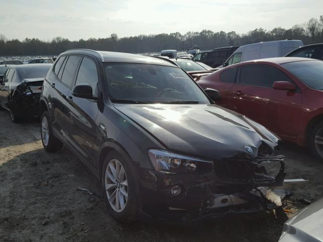 5UXWZ7C38H0V93311 - 2017 BMW X3 SDRIVE2 BLACK photo 1