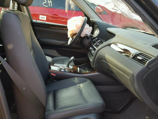 5UXWZ7C38H0V93311 - 2017 BMW X3 SDRIVE2 BLACK photo 5