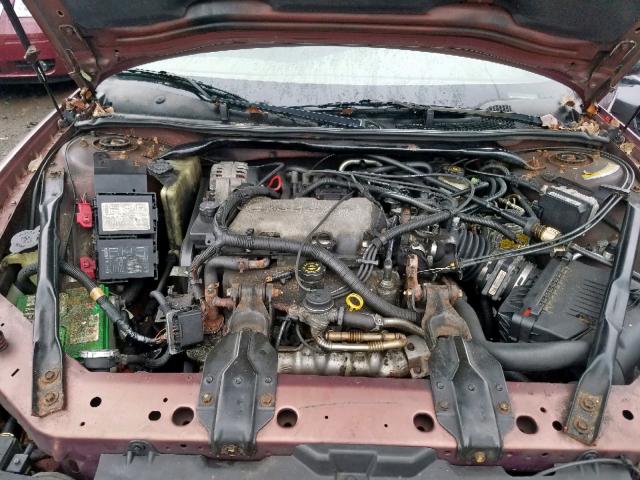 2G1WW12E2Y9327954 - 2000 CHEVROLET MONTE CARL ყავისფერი ფოტო 7