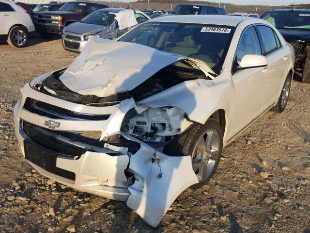 1G1ZD5EU5BF277319 - 2011 CHEVROLET MALIBU 2LT WHITE photo 2