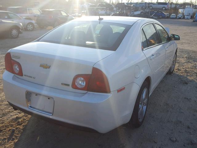 1G1ZD5EU5BF277319 - 2011 CHEVROLET MALIBU 2LT WHITE photo 4