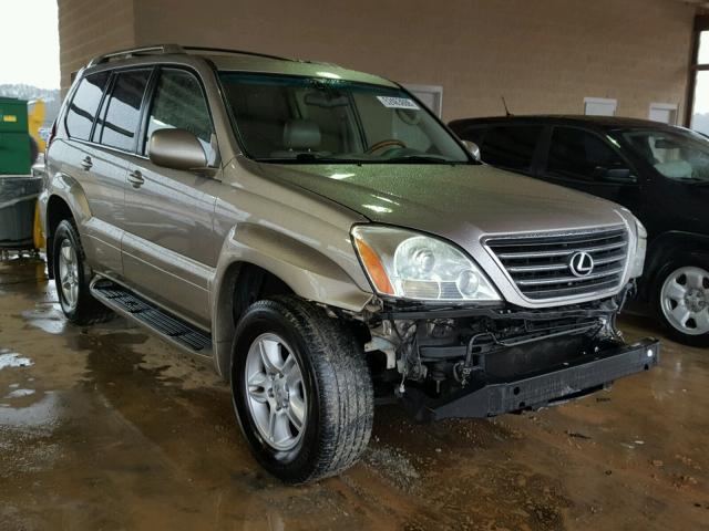 JTJBT20X130001748 - 2003 LEXUS GX470 GOLD photo 1