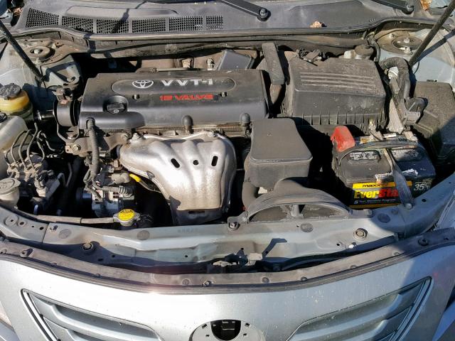 4T1BE46KX7U691109 - 2007 TOYOTA CAMRY CE BLUE photo 7