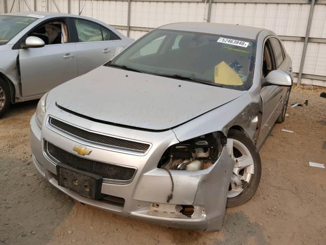 1G1ZC5E01CF387866 - 2012 CHEVROLET MALIBU 1LT SILVER photo 2