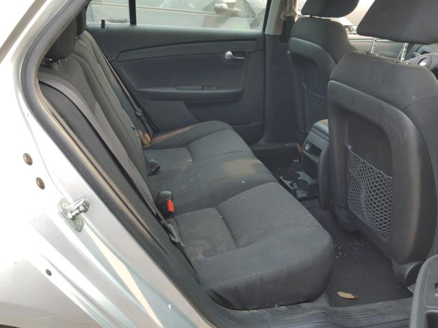 1G1ZC5E01CF387866 - 2012 CHEVROLET MALIBU 1LT SILVER photo 6