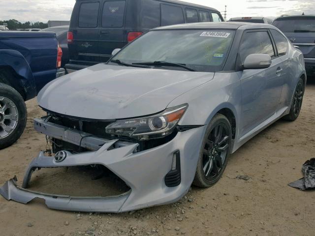 JTKJF5C71E3067374 - 2014 TOYOTA SCION TC 银色 照片 2