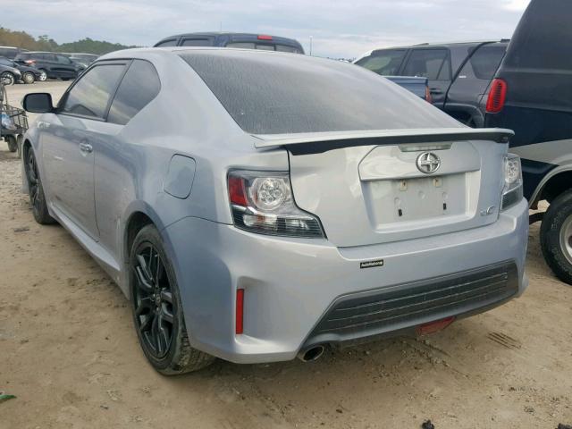 JTKJF5C71E3067374 - 2014 TOYOTA SCION TC 银色 照片 3