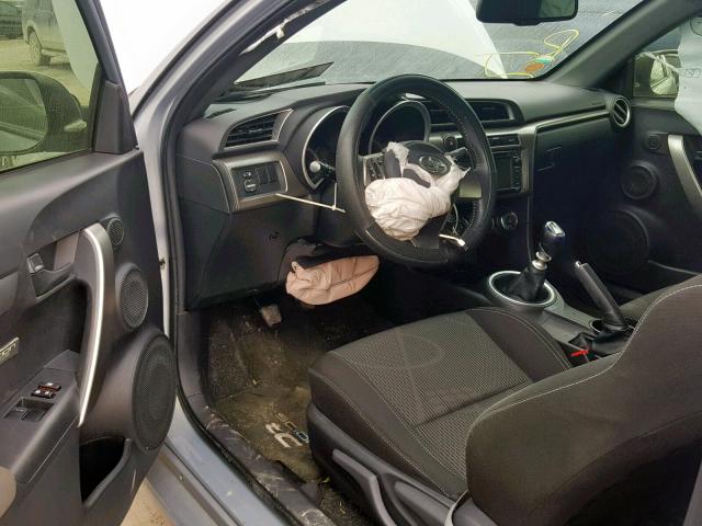 JTKJF5C71E3067374 - 2014 TOYOTA SCION TC 银色 照片 9