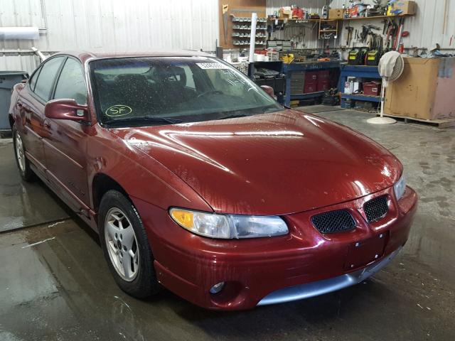 1G2WP52K91F109027 - 2001 PONTIAC GRAND PRIX MAROON photo 1