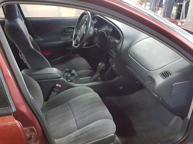 1G2WP52K91F109027 - 2001 PONTIAC GRAND PRIX MAROON photo 5