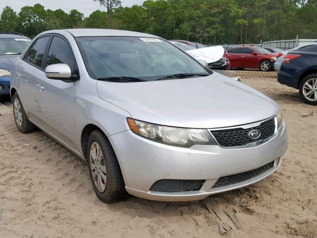 KNAFU4A21C5585634 - 2012 KIA FORTE EX SILVER photo 1