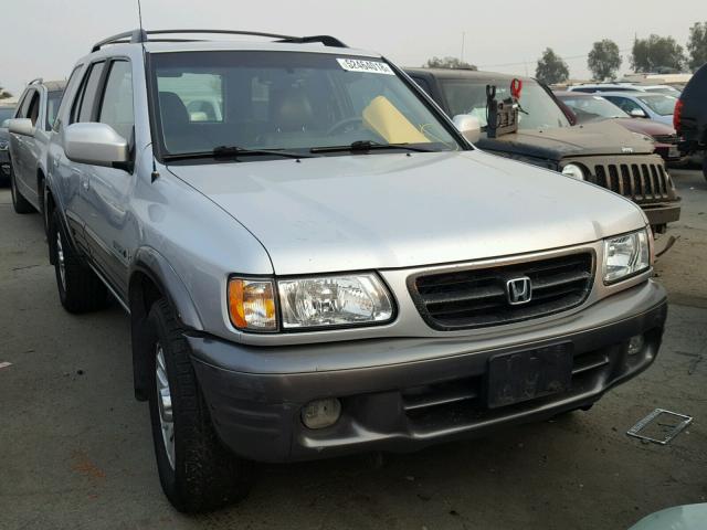 4S6DM58W514413220 - 2001 HONDA PASSPORT E SILVER photo 1