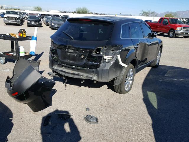 JM3TB28A680127161 - 2008 MAZDA CX-9 BLACK photo 4