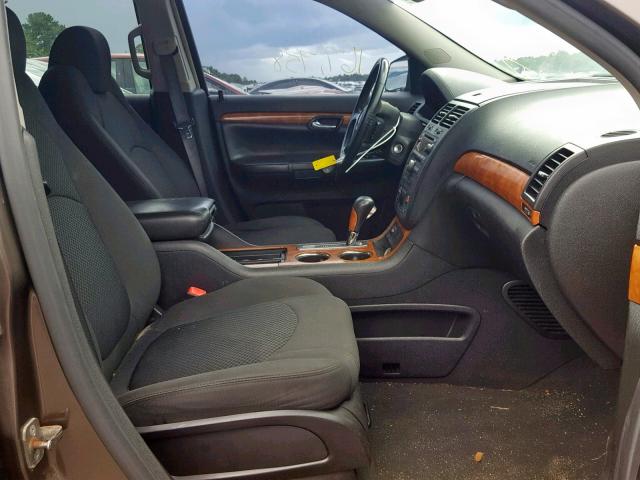 5GZER237X7J127860 - 2007 SATURN OUTLOOK XR ყავისფერი ფოტო 5