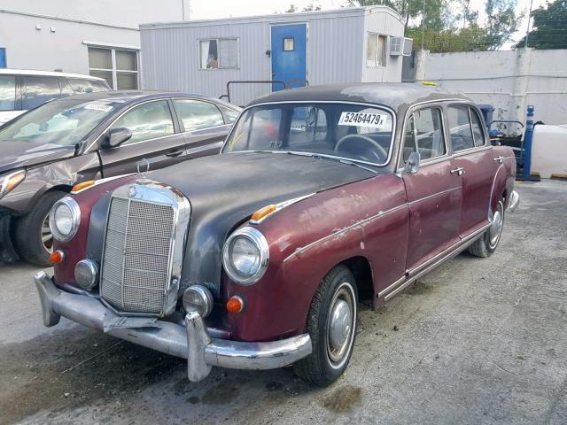 0010109504394 - 1959 MERCEDES-BENZ 220  BURGUNDY photo 2