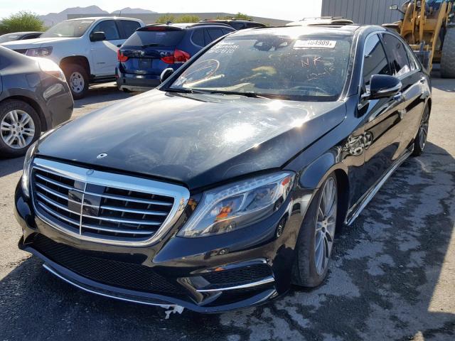 WDDUG8CB5FA142314 - 2015 MERCEDES-BENZ S 550 BLACK photo 2