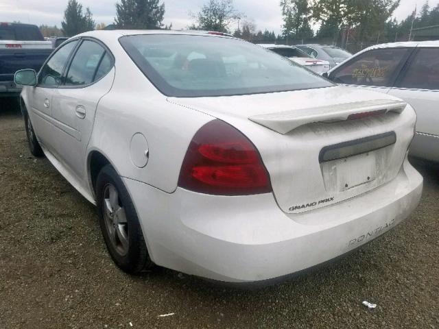 2G2WP552371111920 - 2007 PONTIAC GRAND PRIX WHITE photo 3