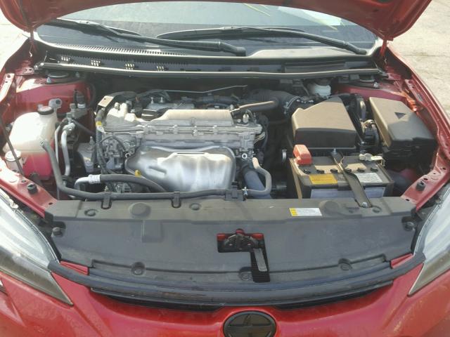 JTKJF5C71GJ026127 - 2016 TOYOTA SCION TC 红色 照片 7