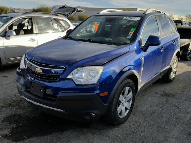 3GNAL2EK8CS547281 - 2012 CHEVROLET CAPTIVA SP BLUE photo 2