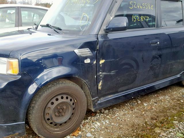 JTLKT324264118428 - 2006 TOYOTA SCION XB Қара фото 9