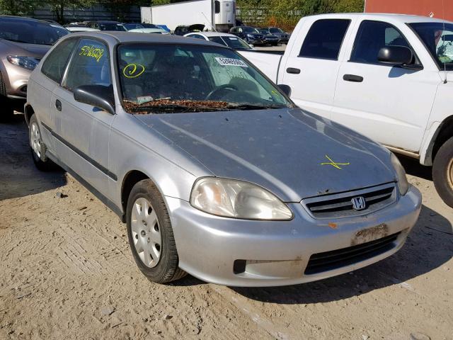 2HGEJ6340YH111225 - 2000 HONDA CIVIC DX GRAY photo 1