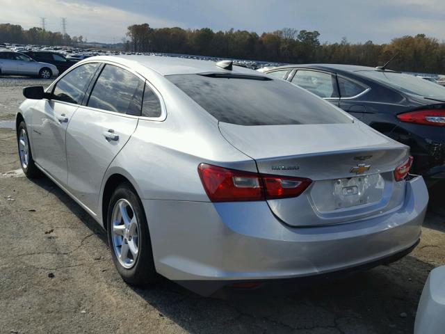 1G1ZB5ST8HF291287 - 2017 CHEVROLET MALIBU LS 银色 照片 3