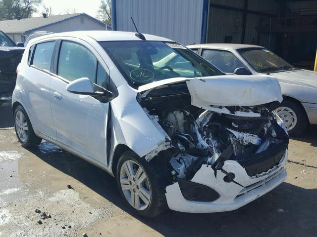 KL8CB6S91FC756183 - 2015 CHEVROLET SPARK LS WHITE photo 1