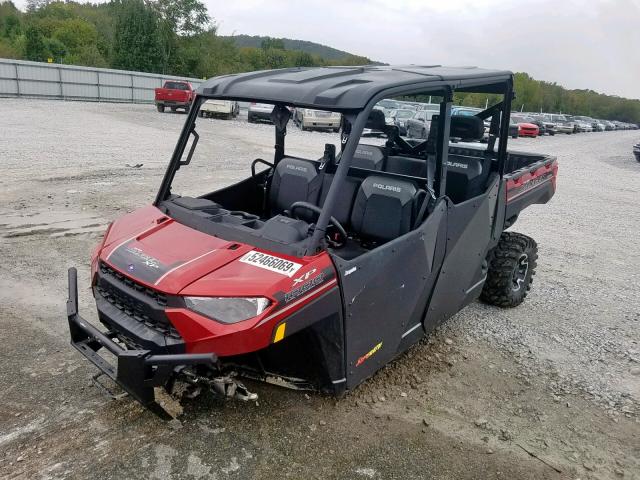 4XARSE998K8912225 - 2019 POLARIS RANGER CRE RED photo 2