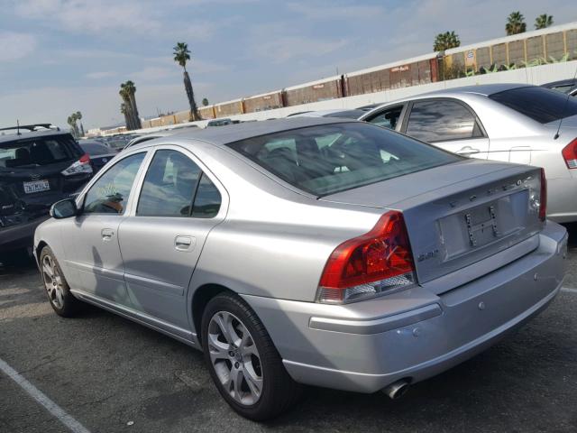 YV1RS592892736571 - 2009 VOLVO S60 2.5T SILVER photo 3