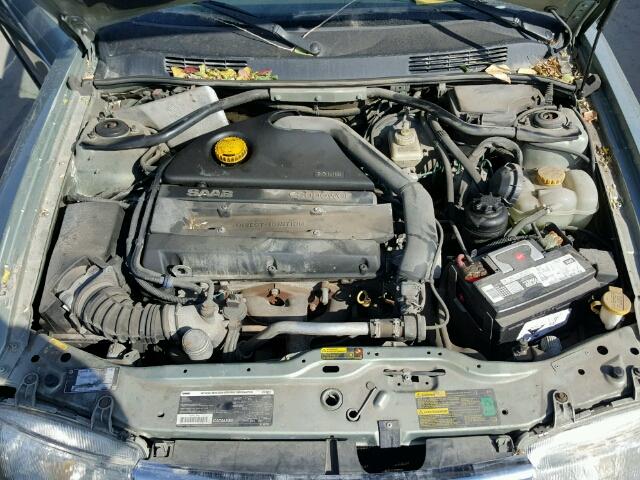 YS3DD58H612047688 - 2001 SAAB 9-3 GREEN photo 7