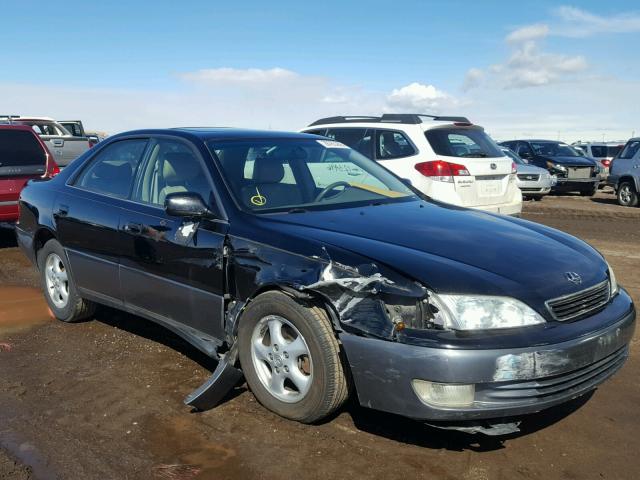 JT8BF28G0W0127228 - 1998 LEXUS ES 300 BLACK photo 1