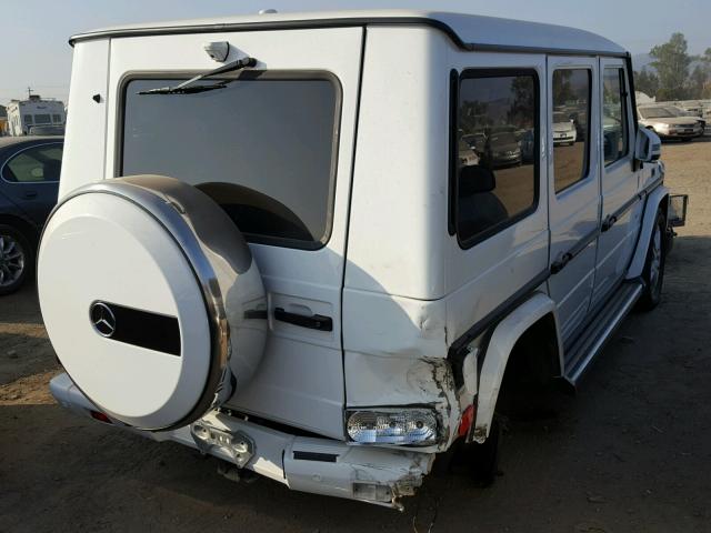 WDCYC3HF8EX222024 - 2014 MERCEDES-BENZ G 550 WHITE photo 4