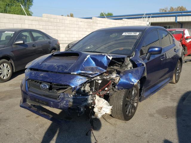 JF1VA1B65H9824583 - 2017 SUBARU WRX BLUE photo 2