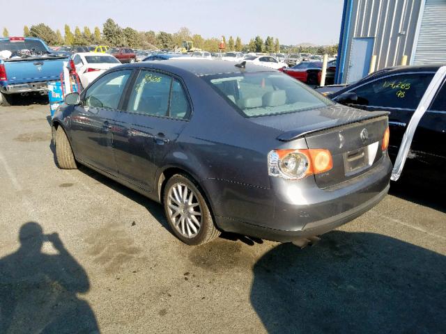 3VWRJ71K18M124264 - 2008 VOLKSWAGEN JETTA WOLF GRAY photo 3