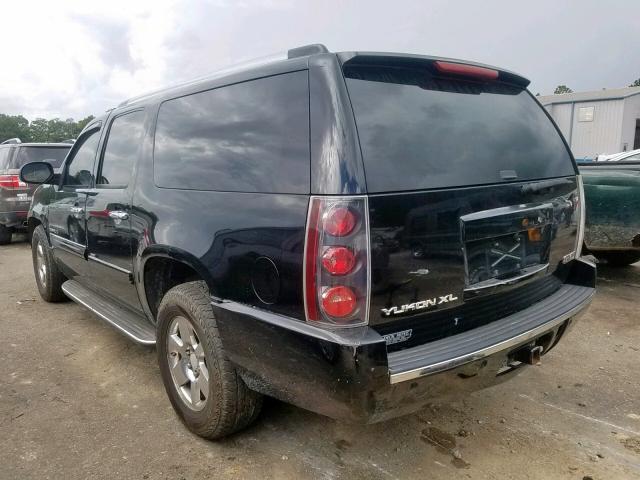 1GKFK66897J241455 - 2007 GMC YUKON XL D BLACK photo 3