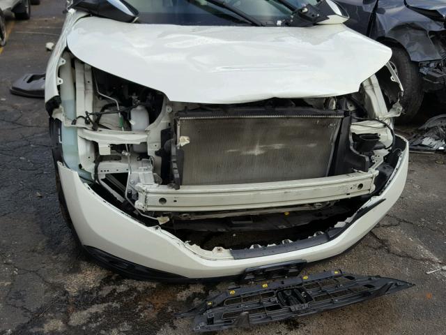 5J6RM3H7XCL025287 - 2012 HONDA CR-V EXL WHITE photo 9