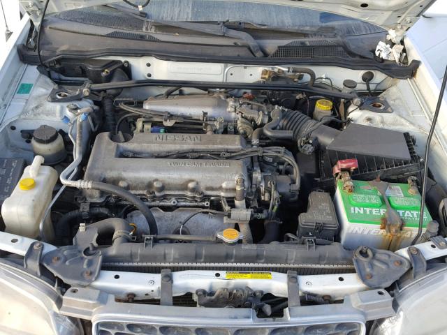 3N1BB51D71L112965 - 2001 NISSAN SENTRA SE WHITE photo 7