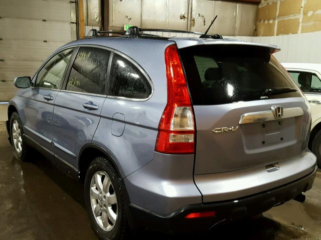 JHLRE48787C120920 - 2007 HONDA CR-V EXL GRAY photo 3