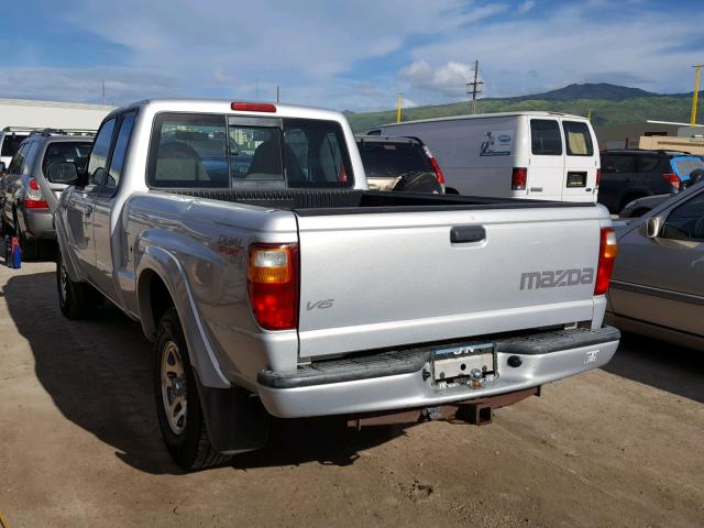 4F4YR16U33TM20208 - 2003 MAZDA B3000 CAB SILVER photo 3