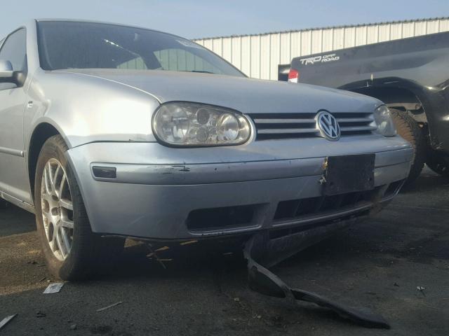 9BWDE61J024030744 - 2002 VOLKSWAGEN GTI BASE SILVER photo 9