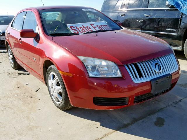 3MEHM07107R626727 - 2007 MERCURY MILAN BURGUNDY photo 1