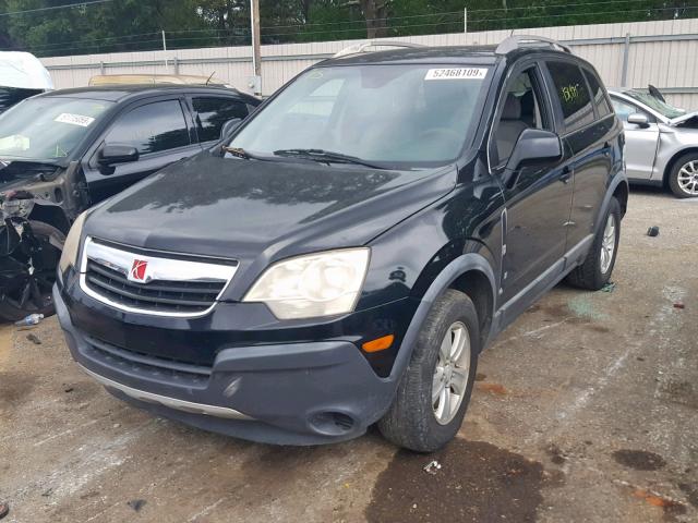 3GSDL43N49S536788 - 2009 SATURN VUE XE BLACK photo 2