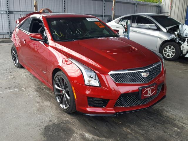 1G6AN1RY6G0124985 - 2016 CADILLAC ATS-V RED photo 1