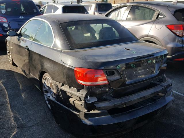 WBAWR33588P153492 - 2008 BMW 328 I SULE BLACK photo 3