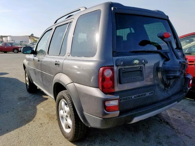 SALNY22245A460586 - 2005 LAND ROVER FREELANDER GRAY photo 3